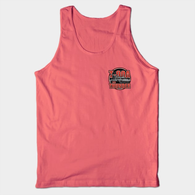 T-90A Tank (Small logo) Tank Top by TCP